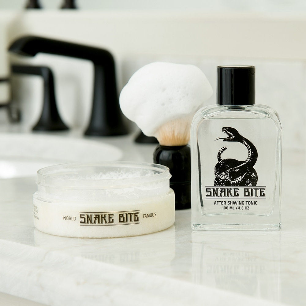 Fine Accoutrements - Savon à raser "Snake Bite Shaving Soap" (150ml/5.0oz)