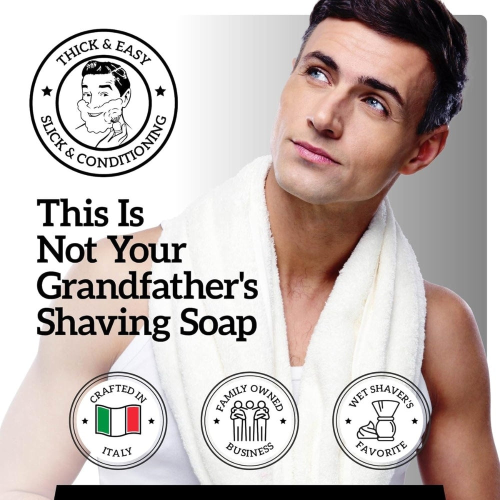 Fine Accoutrements - Savon à raser "Snake Bite Shaving Soap" (150ml/5.0oz)