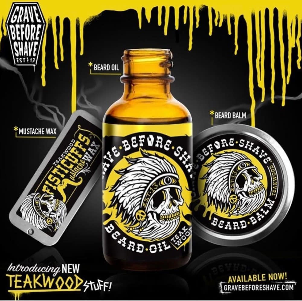 Beard Oil Teakwood Scent (30ml/1.0oz)