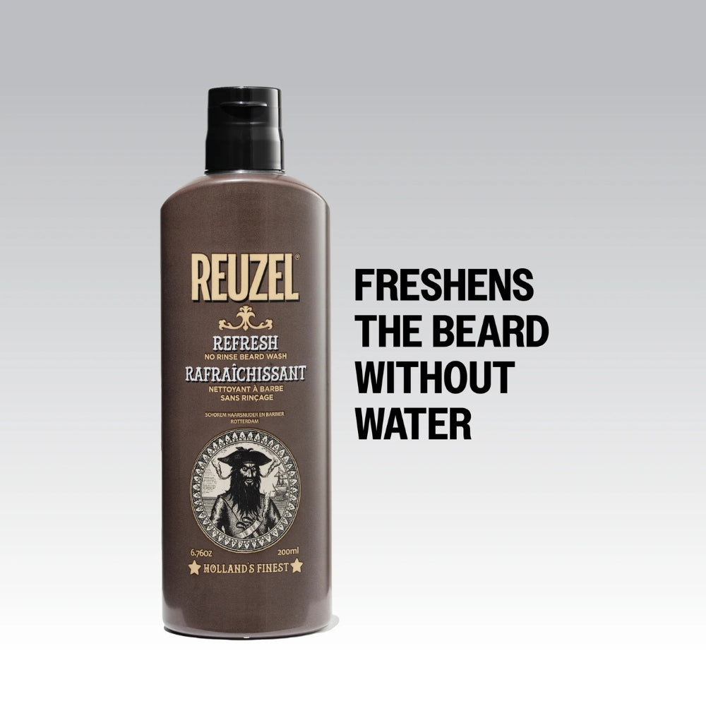 Nettoyant à barbe sans rinçage "Refresh"