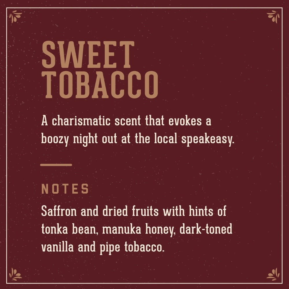 Shampoing et revitalisant antipelliculaire "Sweet Tobacco"