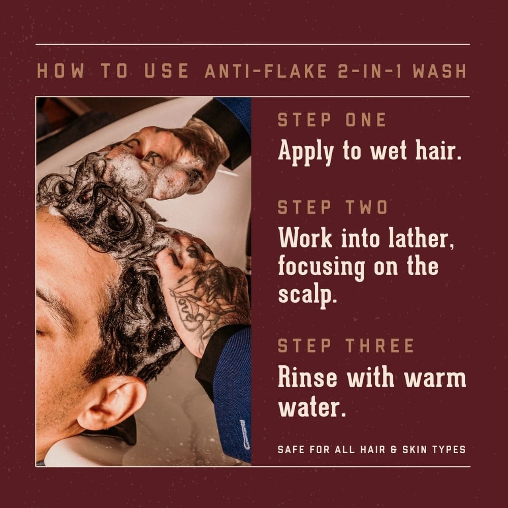 Shampoing et revitalisant antipelliculaire "Sweet Tobacco"