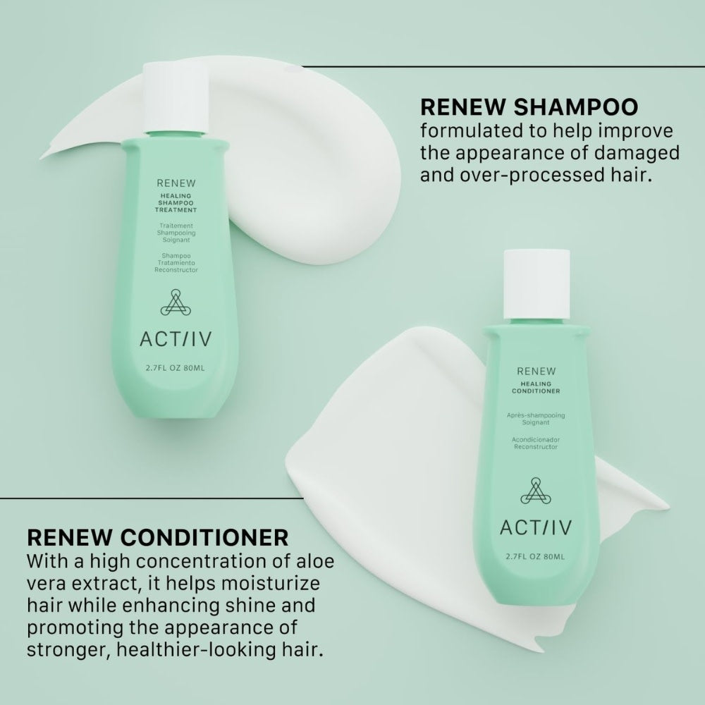 Duo traitement soignant "Renew" (2x 80ml/2.7oz)
