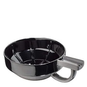 Fine Accoutrements - Bol à mousse de rasage "Shaving Lather Bowl" - Noir/Gris