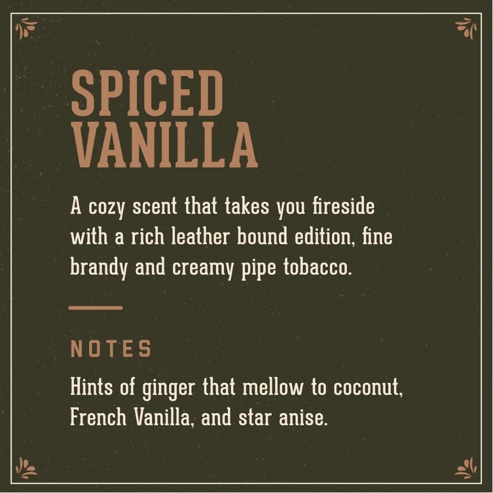 Lotion de rasage,  avant rasage, rasage et après rasage "Spiced Vanilla Glide"