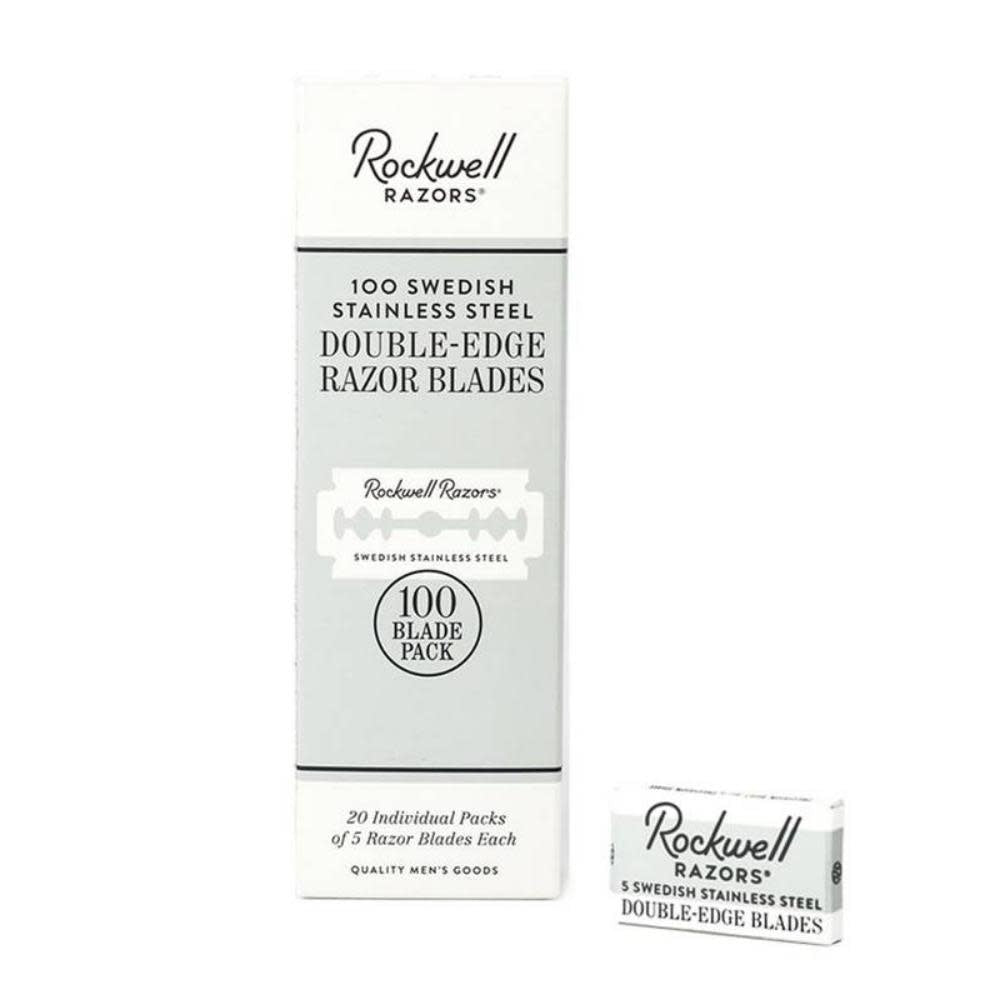 Rockwell Razors - Double-Edge Razor Blades - 100-Pack