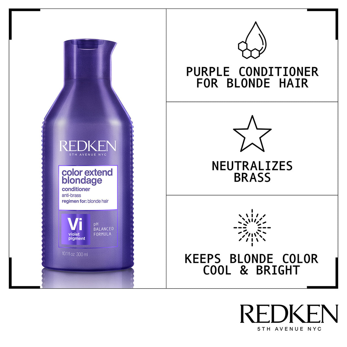 Revitalisant violet anti-cuivré "Blondage"