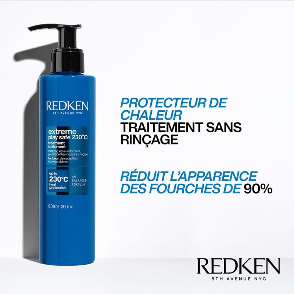Extreme Play Safe 450° F fortifying leave-in treatment (200ml/6.8oz)