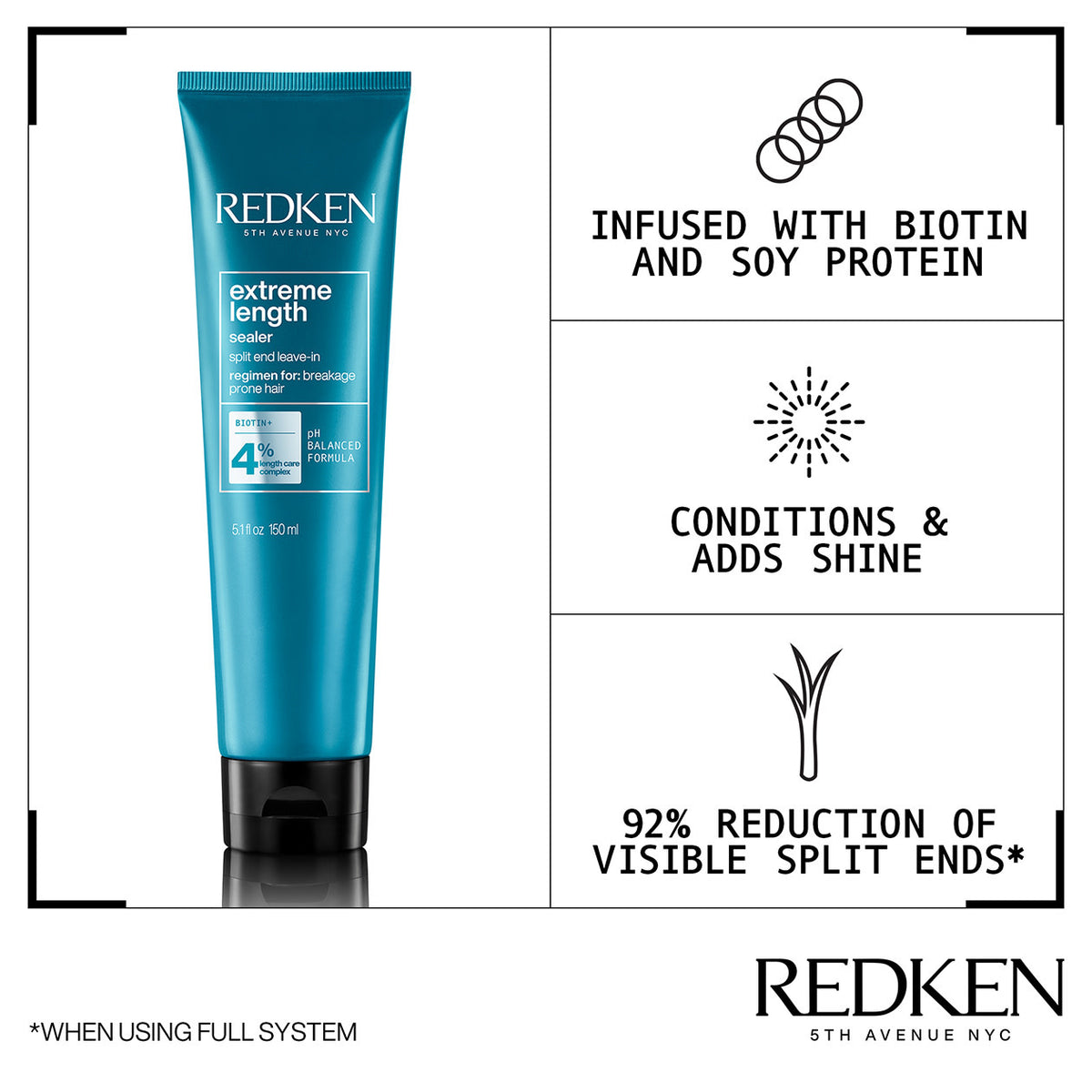 Extreme Length Split End Leave-in Treatment (150ml/5.1oz)