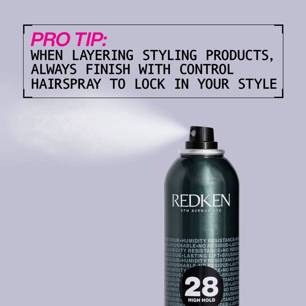 Fixatif anti-humidité "Control Hairspray 28" (278g/9.8oz)