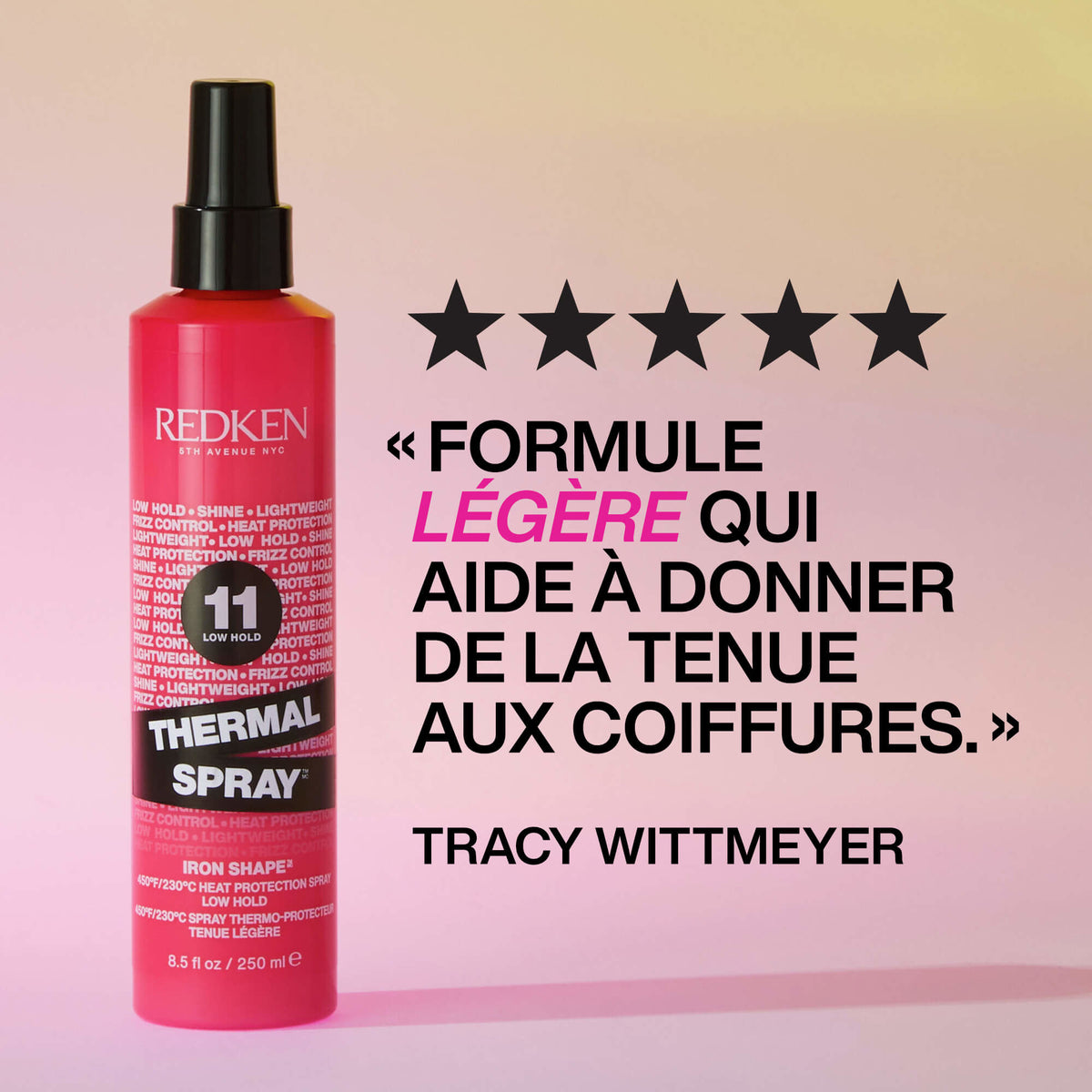 Spray thermo-protecteur "Thermal Spray Iron Shape 11" (250ml/8.5oz)