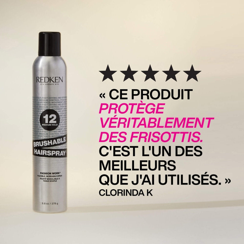 Brushable Hairspray 12 Medium Hold (278g/9.8oz)