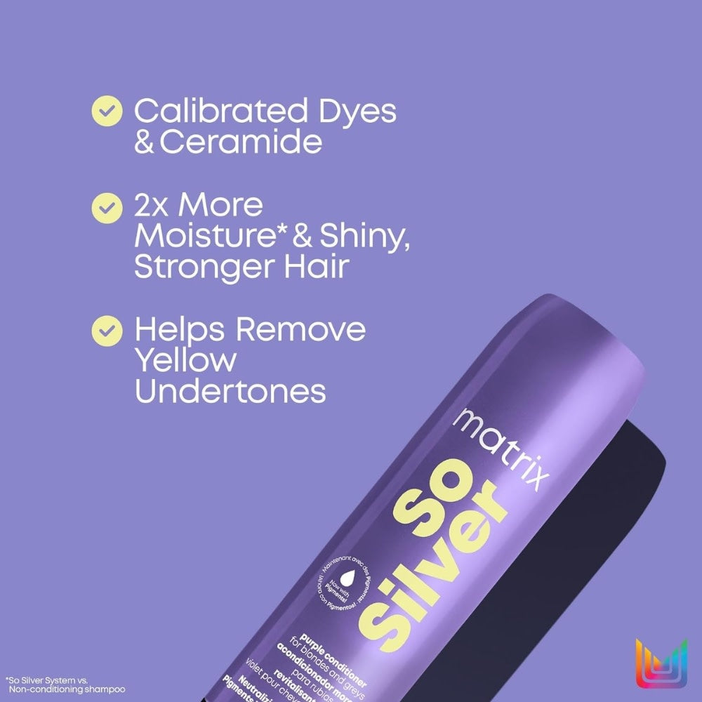 So Silver Purple Conditioner with Neutralizing Dyes