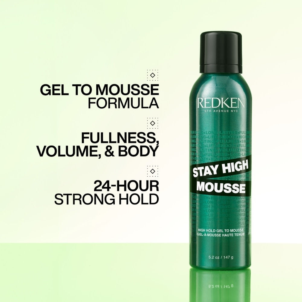 Gel-mousse haute tenue "Stay High Mousse" (147g/5.2oz)