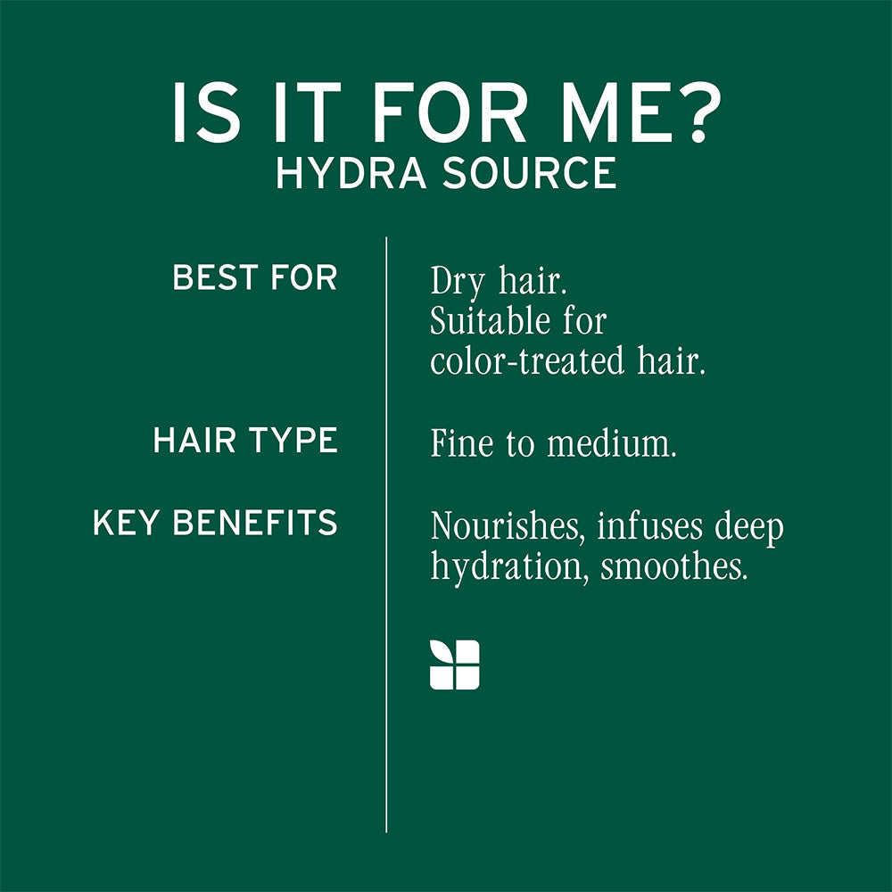 Shampoing concentré d'hydratation "Hydra Source"