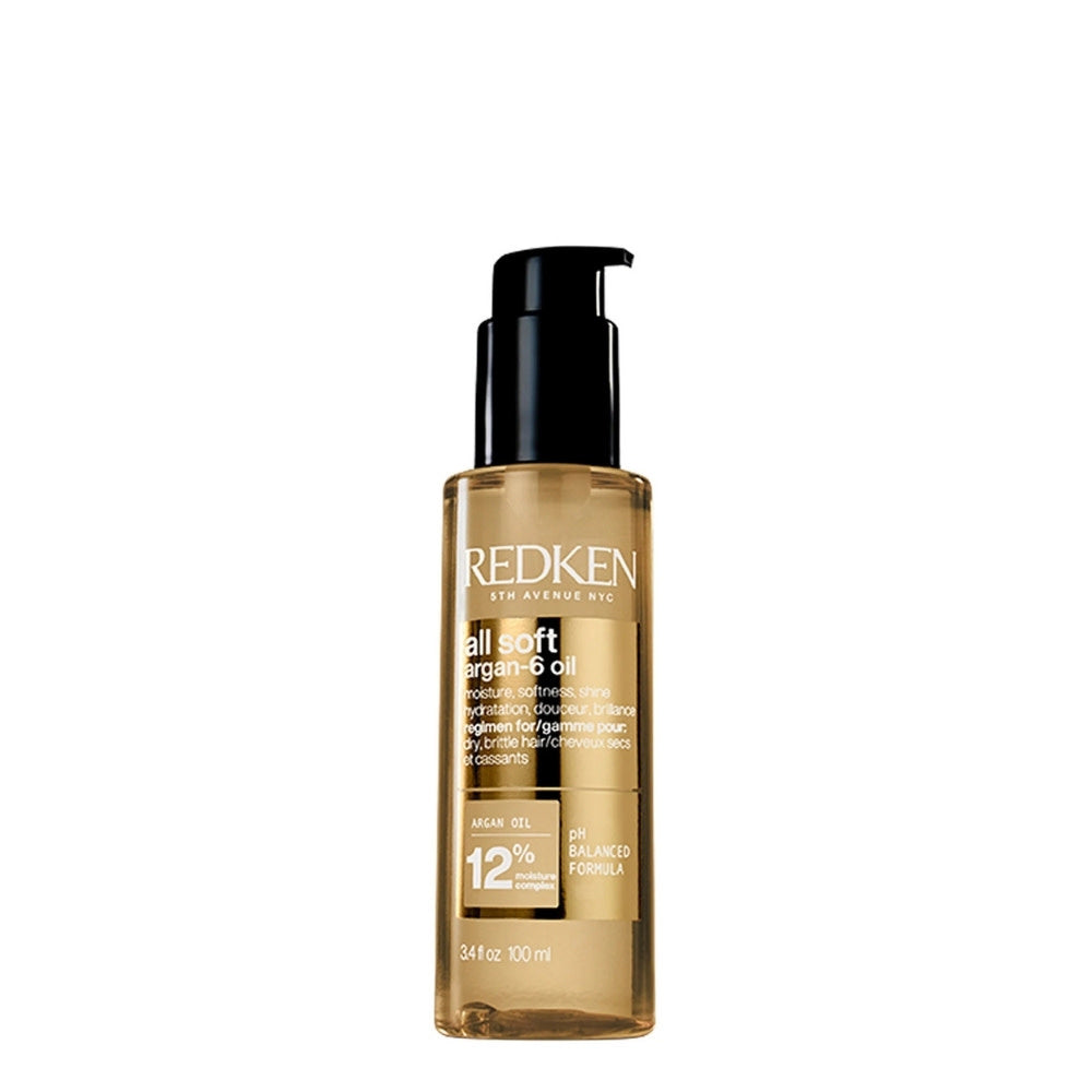 Huile capillaire "All Soft Argan-6 Oil" (100ml/3.4oz)