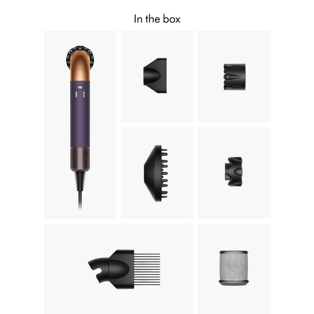 Séchoir professionnel "Supersonic R" - Bright Copper/Steel Violet