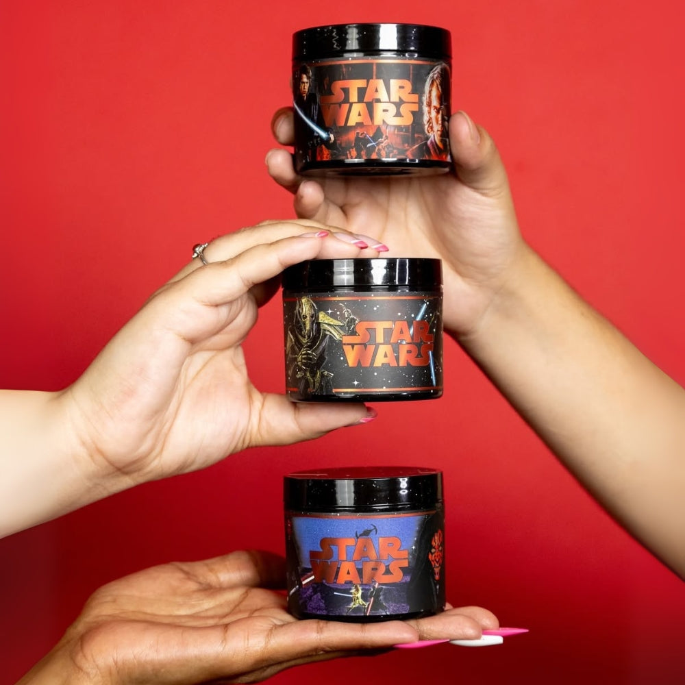 X Star Wars - Pommade d'argile "Matte Pomade" Édition General Grievous Dark Side - Tenue moyenne, fini mat (113ml/4.0oz)