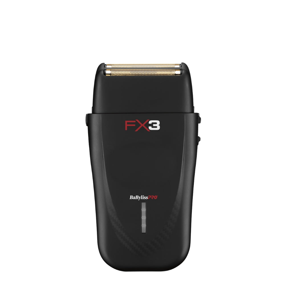 BaByliss PRO - "FXX3SB" High Speed ​​Twin Blade Cordless Shaver with 3rd Generation Ferrari Motor - Black