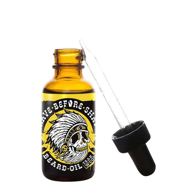Beard Oil Teakwood Scent (30ml/1.0oz)