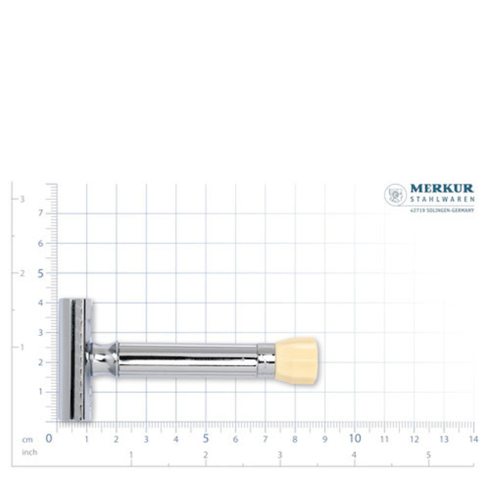 Merkur 500 Progress Safety Razor - Chrome (90 500 001)