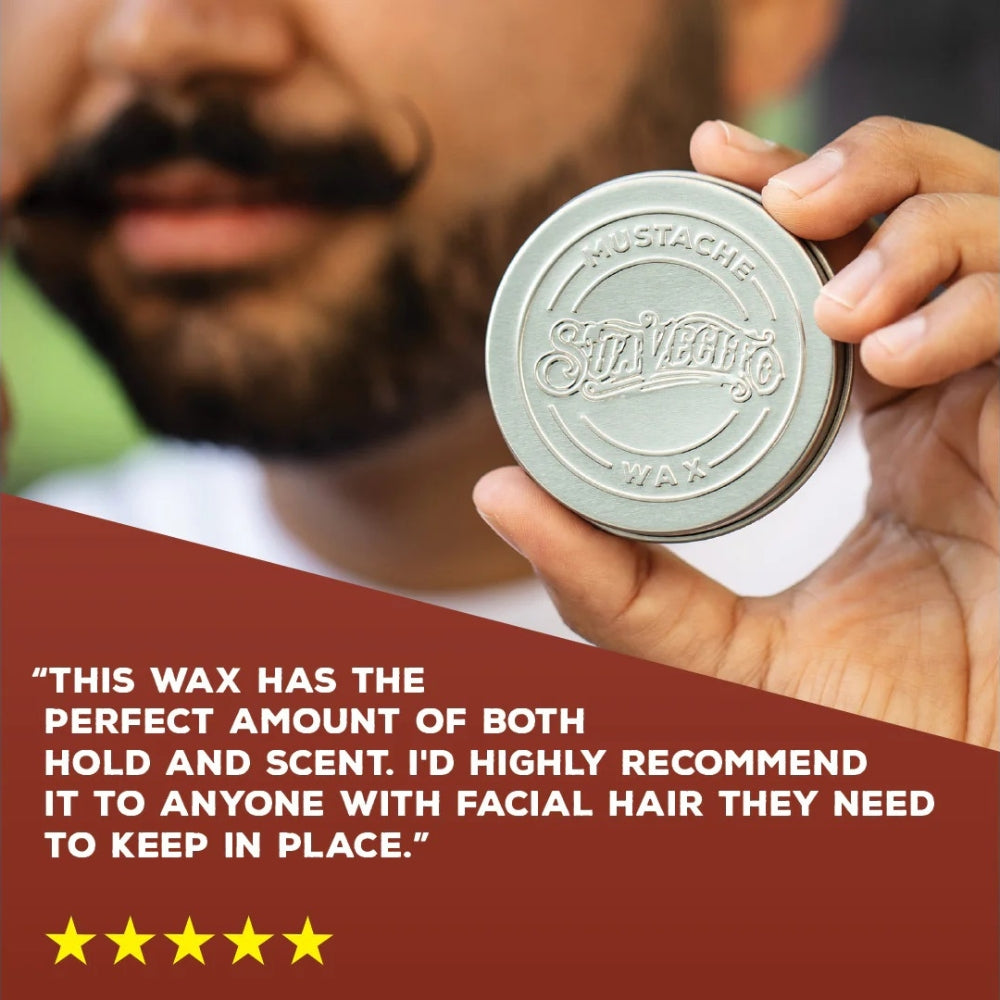 Cire à moustache "Mustache Wax" - Whiskey Bar (43g/1.5oz)