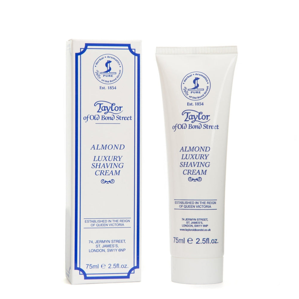Shaving Cream Tube - Almond (75ml/2.5oz)