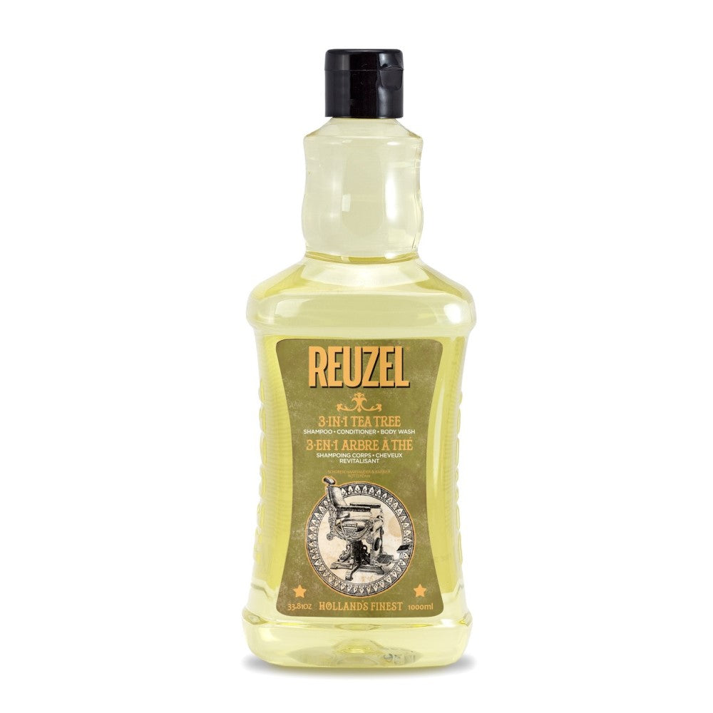 Shampoing et revitalisant "3-in-1 Tea Tree" - Pour le cuir chevelu, la peau et les cheveux