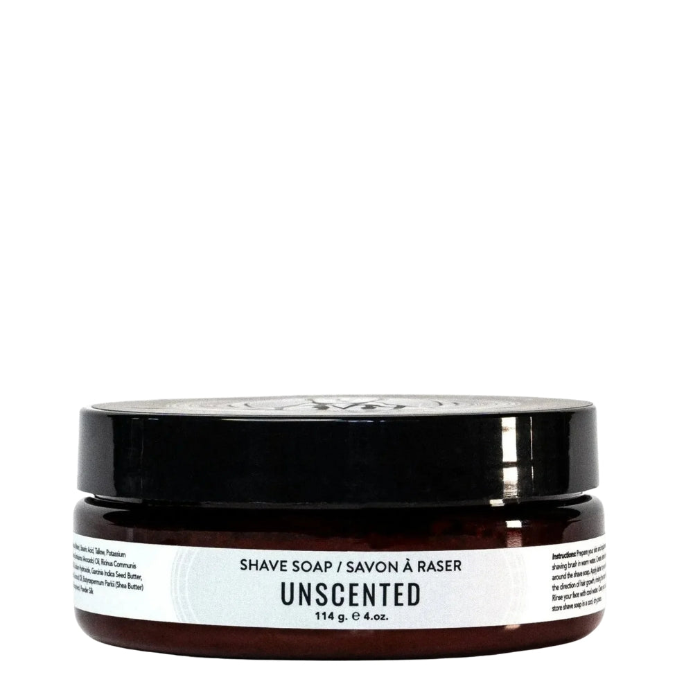 Savon à raser "Unscented" (114g/4.0oz)