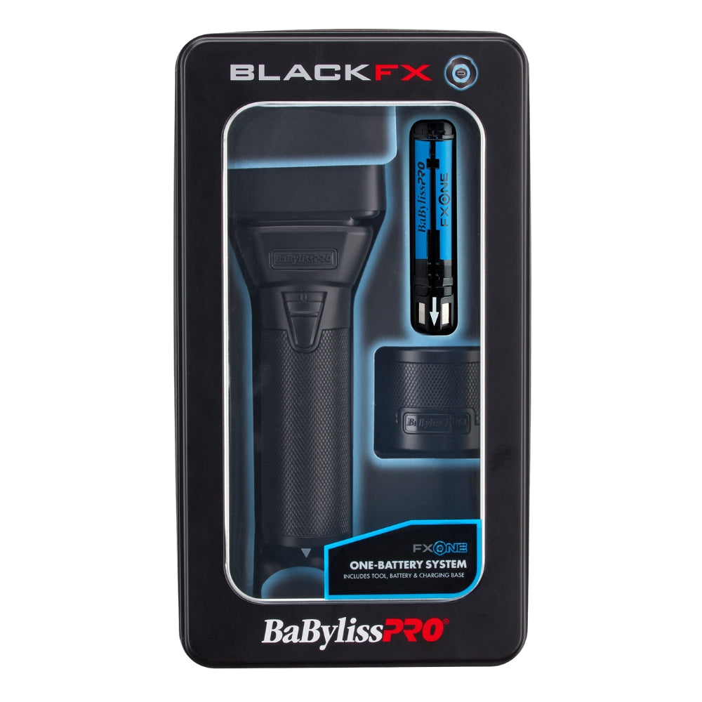 FX79FSMB All-Metal Interchangeable-Battery Double Foil Shaver FXONE One-Battery System - BlackFX