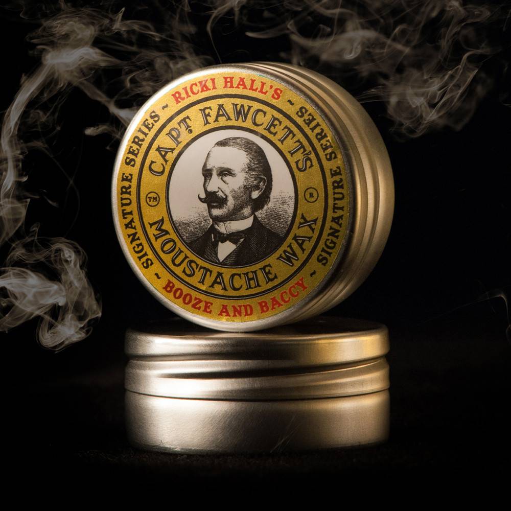 Cire à moustache Ricki Hall's Booze & Baccy (15ml/0.5oz)