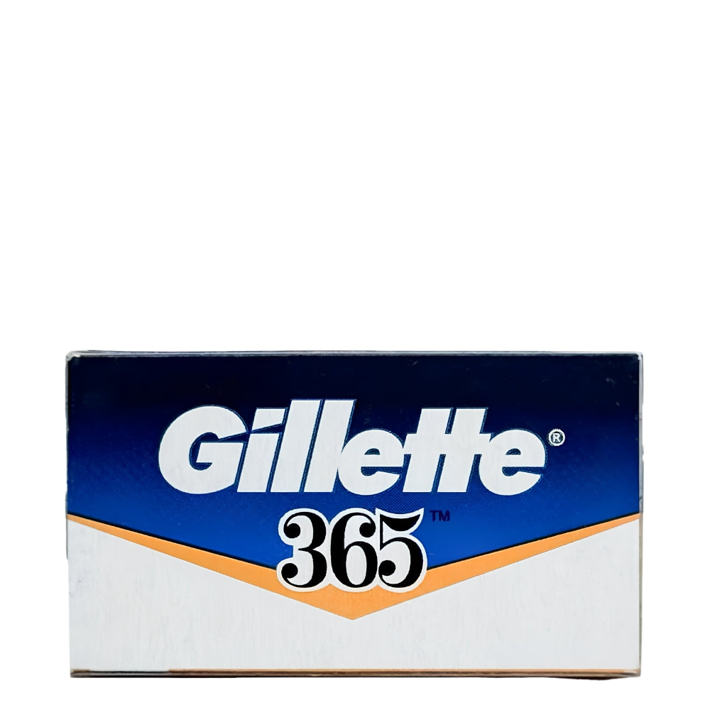Lames de rasoir à double tranchant 365 en acier inoxydable (Paquet de 5)
