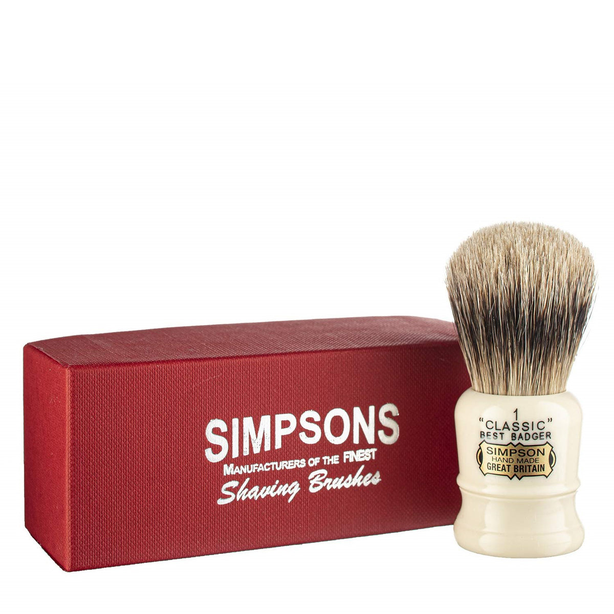 Blaireau - Classic CL1 "Best Badger" Ivoire - Medium (21mm/0.83")