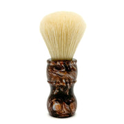 Blaireau en poils de sanglier 100 % Deluxe avec manche effet écaille irisée - Medium (24 mm/0.94") - THBO