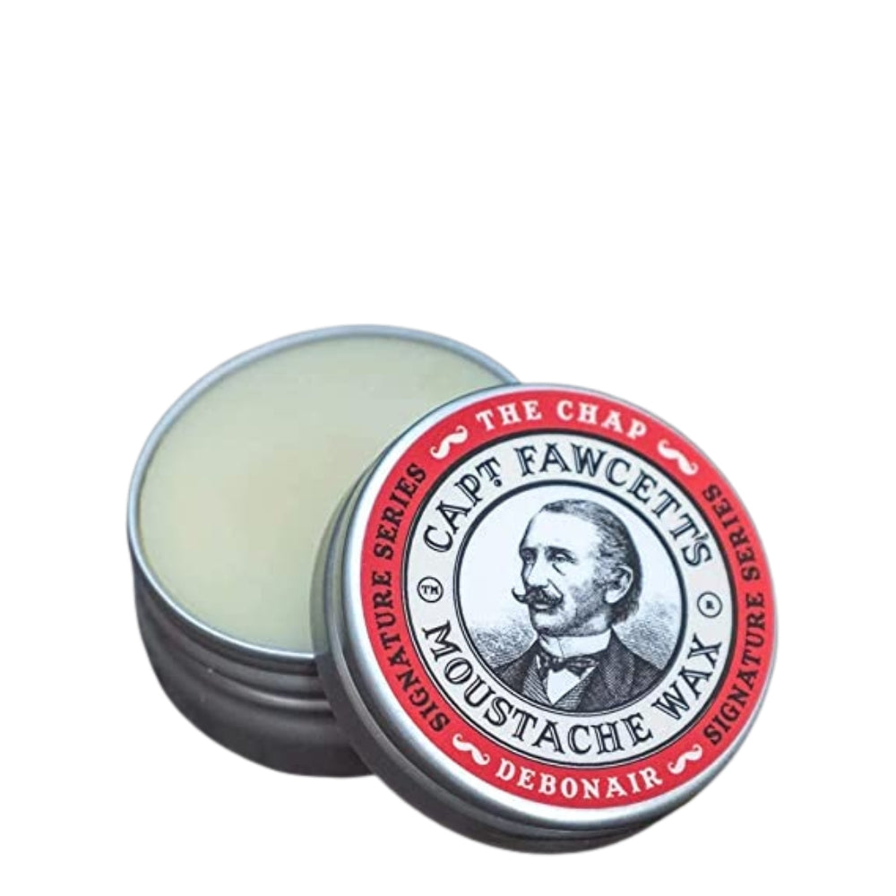 Ensemble cire à moustache "The Chap" et peigne à moustache de poche pliable CF.87T  (15ml/0.5oz)