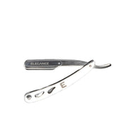 Elegance By Sadapack - Shavette Barber Razor - Silver