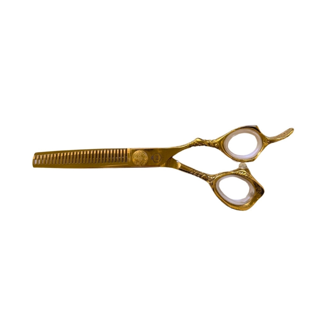 Ciseau amincisseur 27 dents "Dragon Gold" (13.97cm/5.5") - Droitier