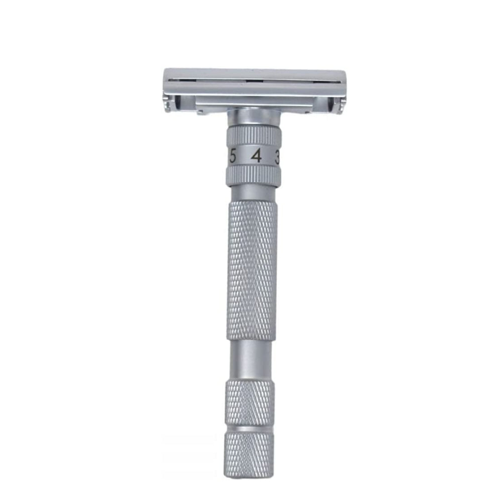 T2 Adjustable Safety Razor - Brushed Chrome