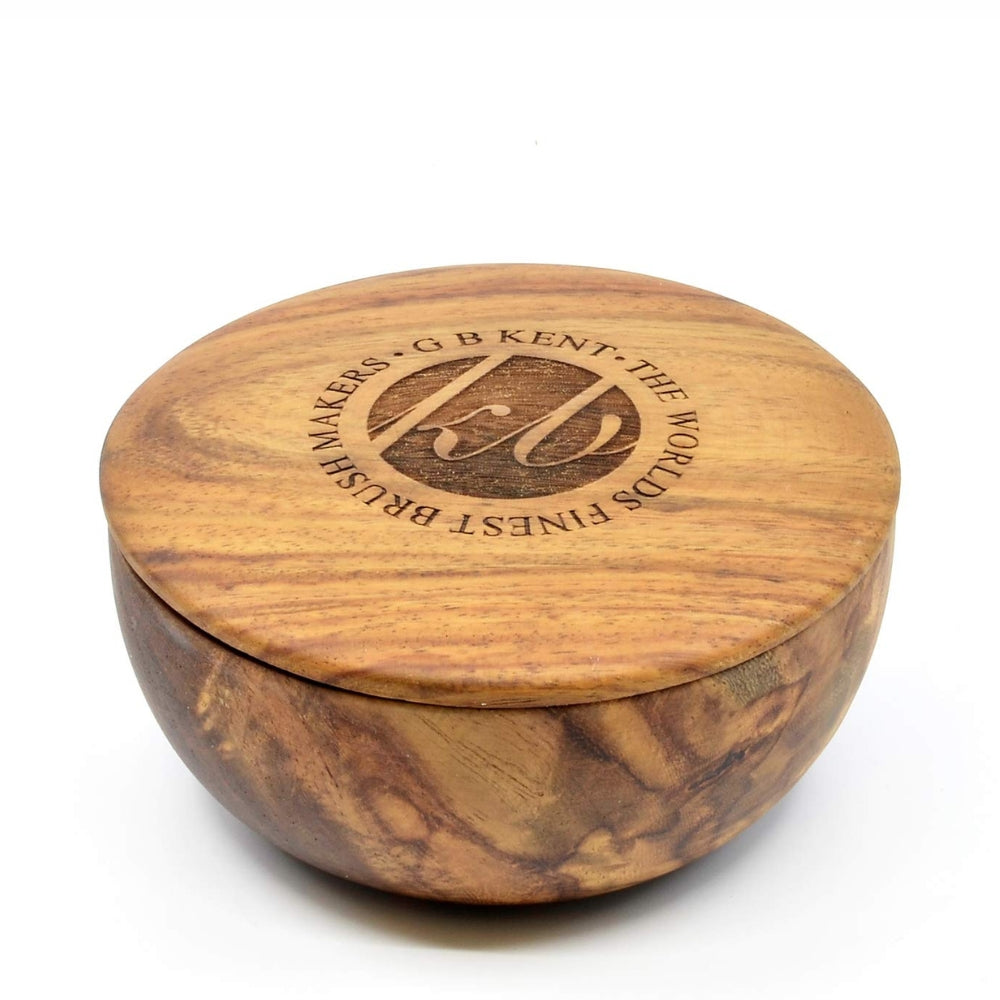 Savon de rasage dans un bol en bois (120g/4.23oz) - SB6