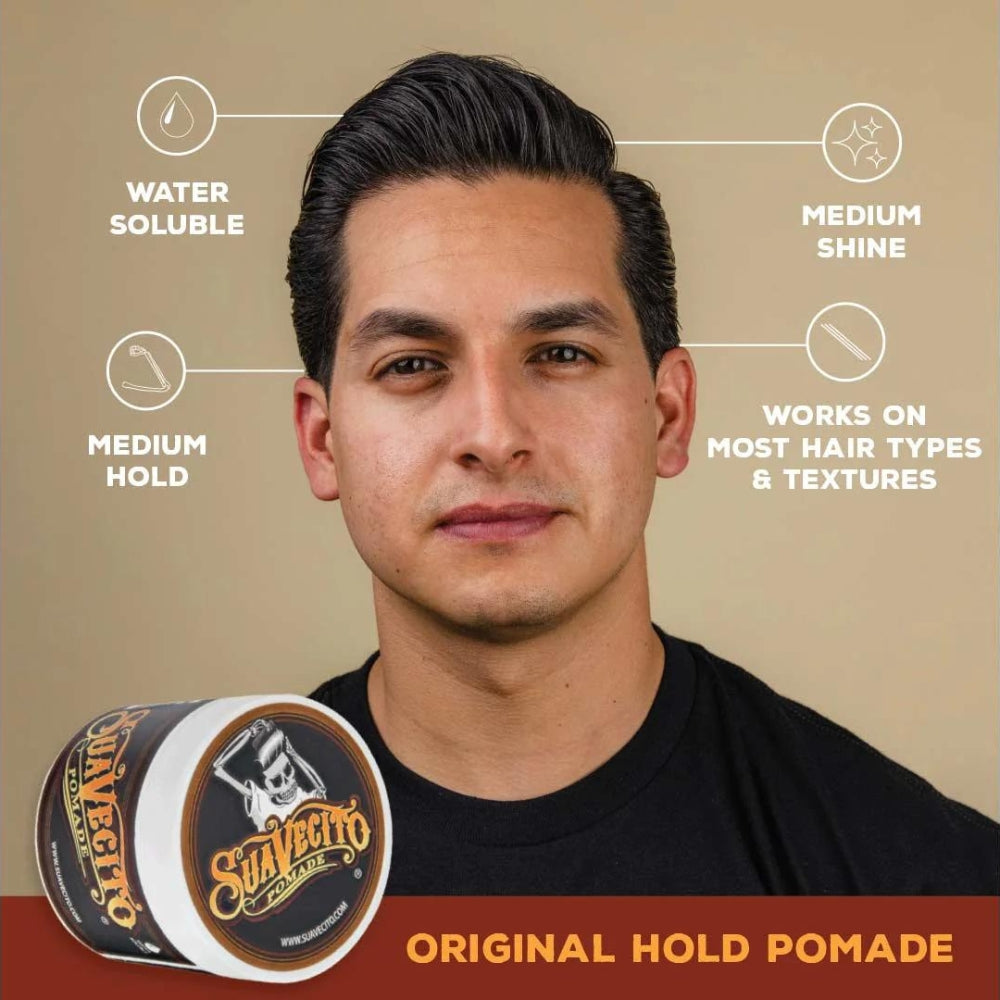 Pommade "Original Hold" Édition "Santo Roble" - Tenue et brillance moyenne (113ml/4.0oz)