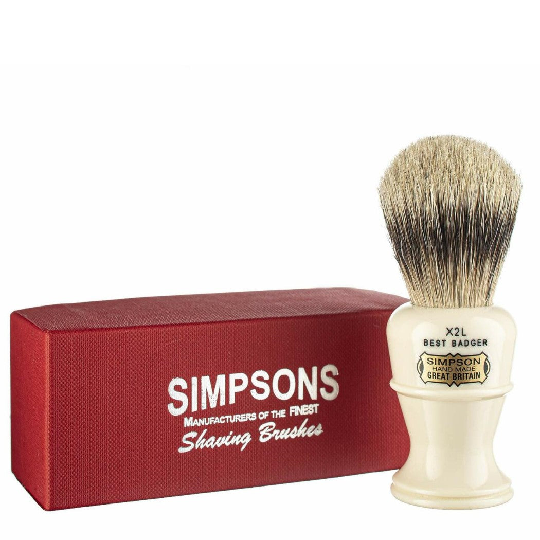 Blaireau - Colonel X2L "Best Badger" Ivoire - Medium (21mm/0.83")