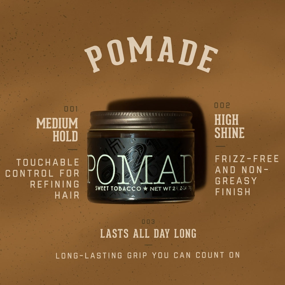 Sweet Tobacco Hair Pomade - Medium Hold, High Shine (56.7g/2.0oz)