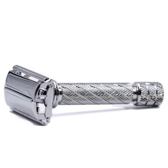 87R Safety razor butterfly open - Chrome