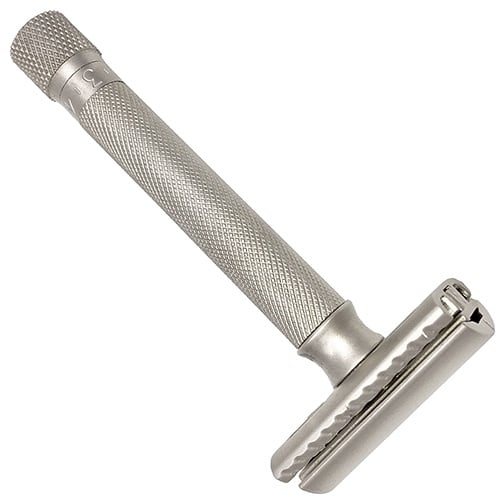 Rasoir de sûreté Var-Sc avec réglage variable - Satin chrome