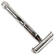 90R Butterfly open double edge safety razor - Chrome