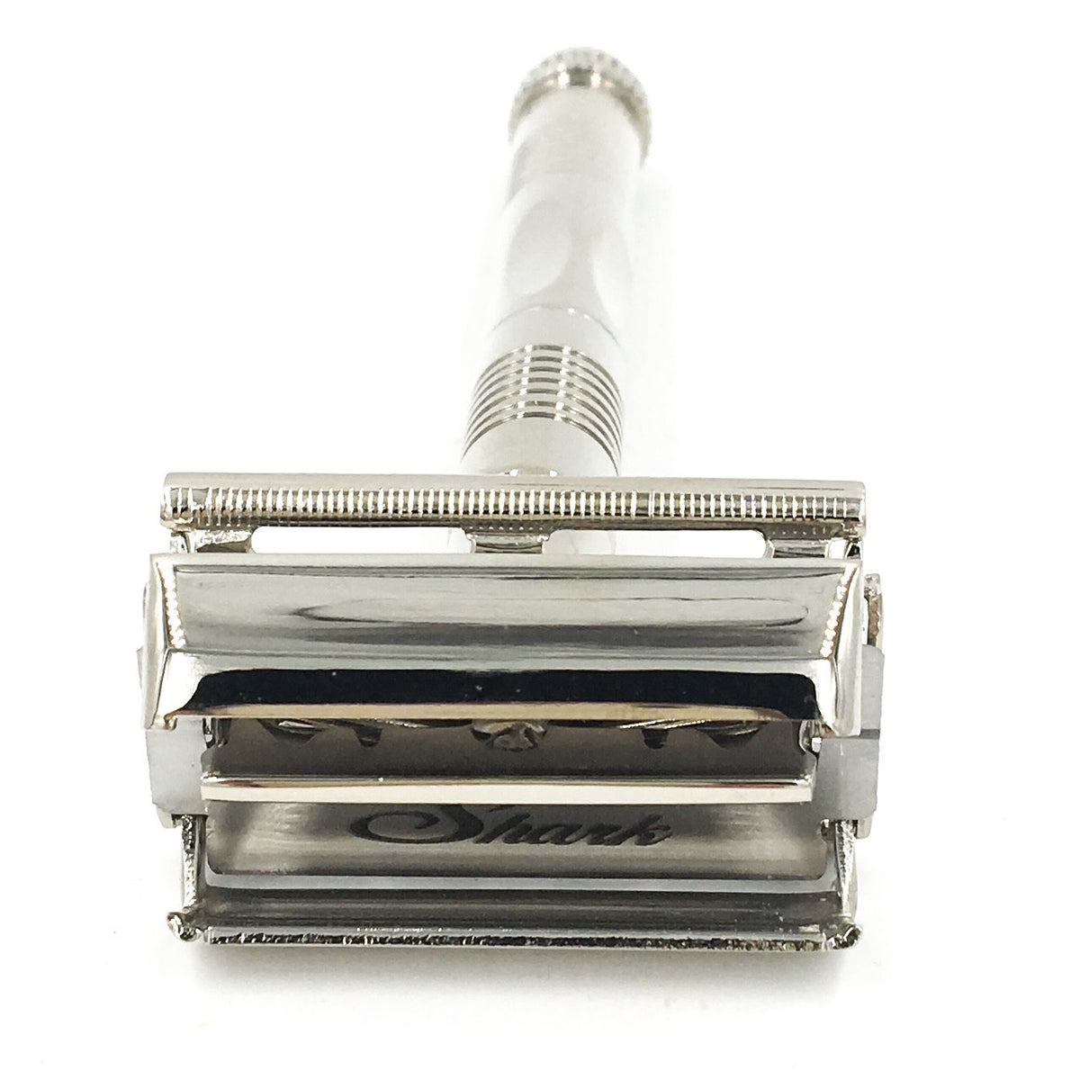 90R Butterfly open double edge safety razor - Chrome