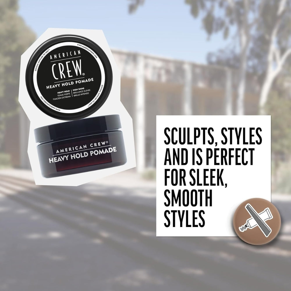 Pommade "Heavy Hold Pomade" - Tenue très forte et brillance élevé (85g/3.0oz)