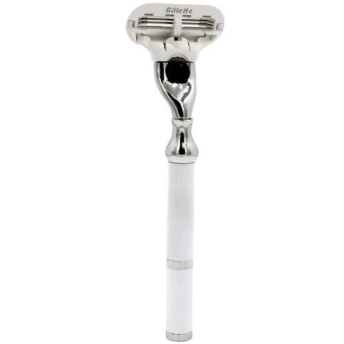 77L razor compatible with Gillette Venus blades - White et chrome