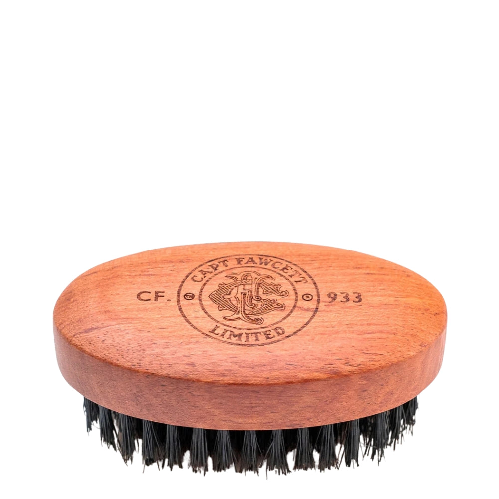 Brosse à barbe en poils de sanglier et manche en bois massif CF.933 (92mm/3.62" x 50mm/1.97")