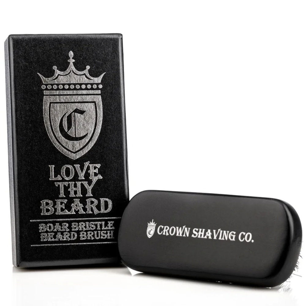 Brosse à barbe en poils de sanglier "Love Thy Beard" (115mm/4.53" x 55mm/2.17")